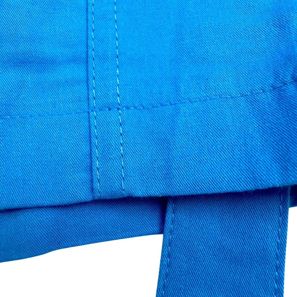 New in Bag Women's Bright Blue Cargo Shorts Adjustable Length Elastic Waist - Picture 16 of 16